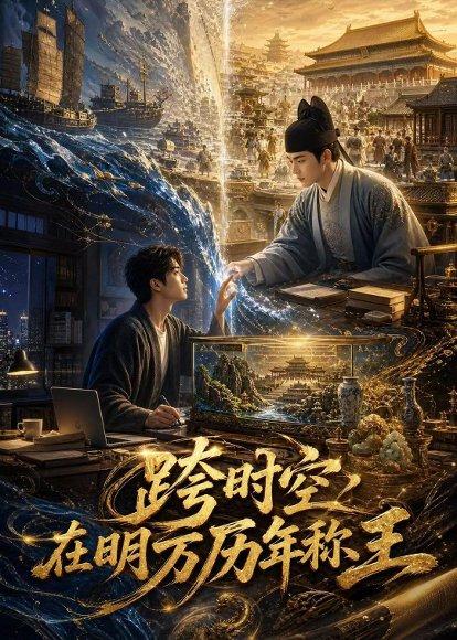 《跨时空在明万历年称王(60集)AI短剧(百度网盘)》短剧封面