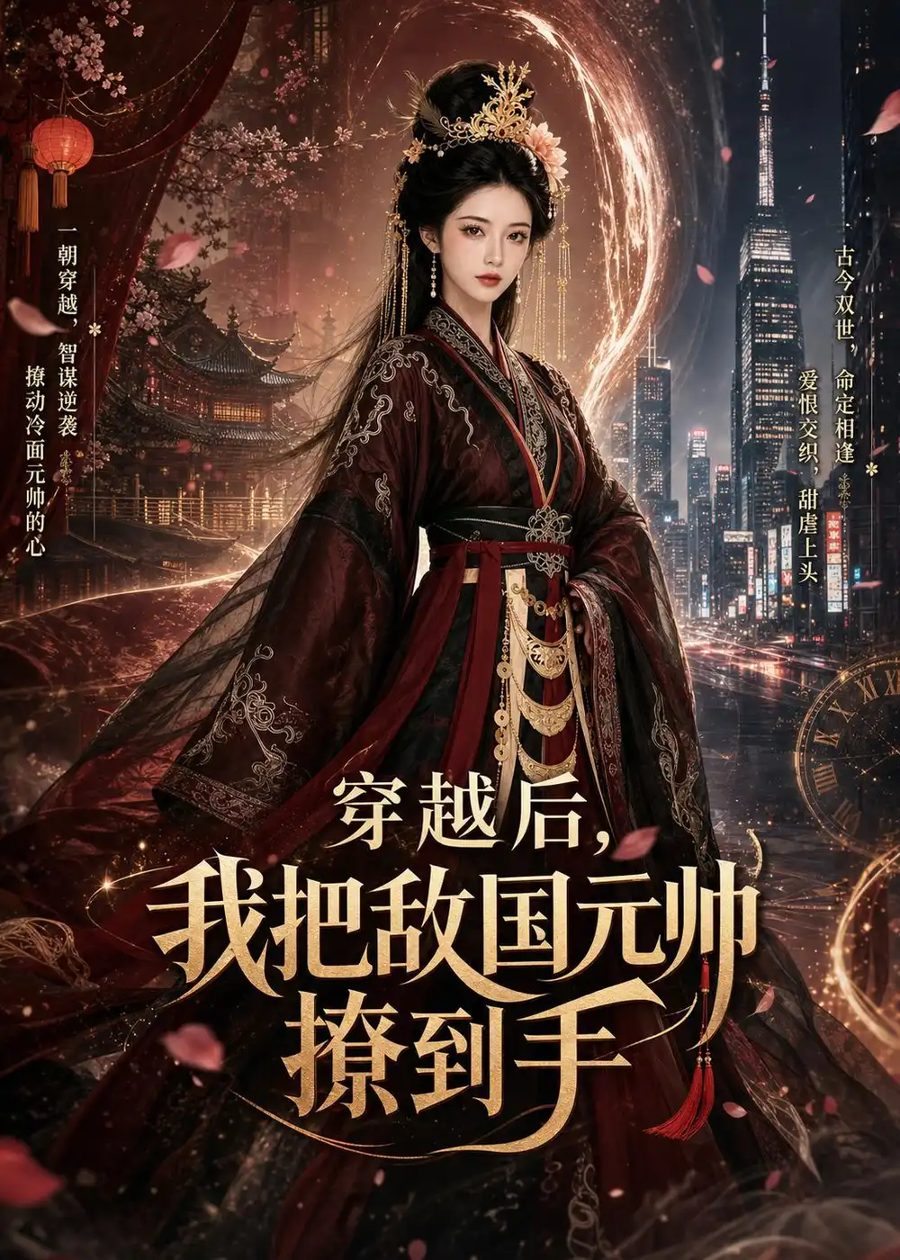 穿越后,我把敌国元帅撩到手 《穿越后,我把敌国元帅撩到手》短剧封面