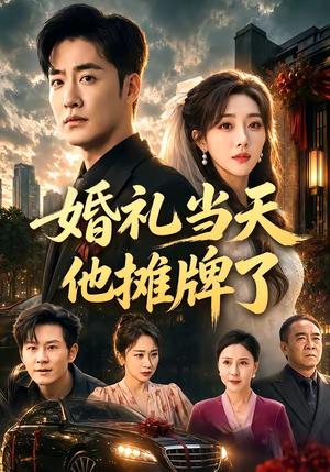 《婚礼当天他摊牌了（65集）李季＆张棠（夸克网盘）》短剧封面