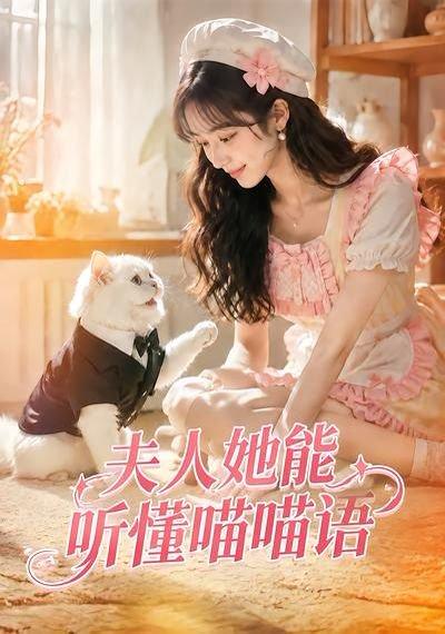《夫人她能听懂喵喵语(60集)(百度网盘)》短剧封面