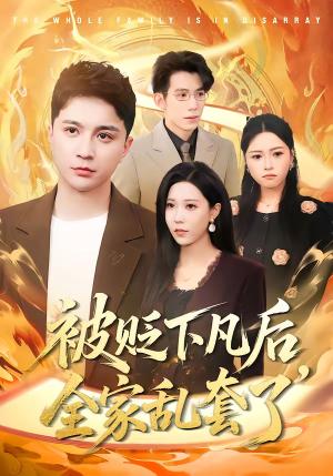 《被贬下凡后全家乱套了(88集)建泽正&岳舒窃(夸克网盘)》短剧封面
