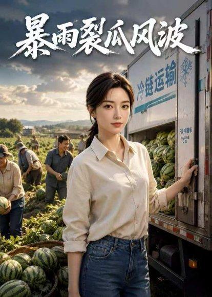 《暴雨裂瓜风波(60集)AI短剧(百度网盘)》短剧封面