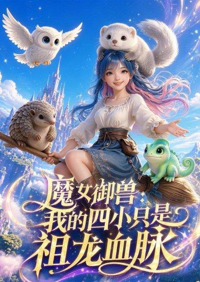 《魔女御兽:我的四小只是祖龙血脉(48集)(百度网盘)》短剧封面
