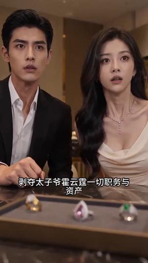 《霍总的直男马甲藏不住了(68集)(夸克网盘)》短剧封面