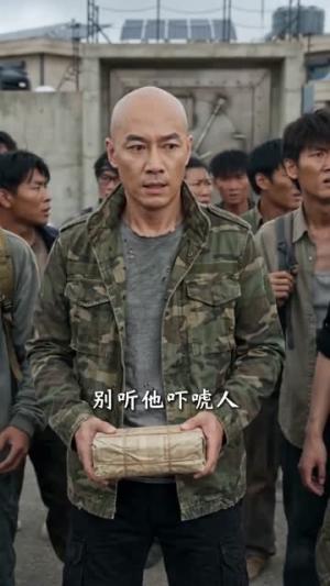 《暴雨末世，我靠胎儿心声躺赢（57集）（夸克网盘）》短剧封面