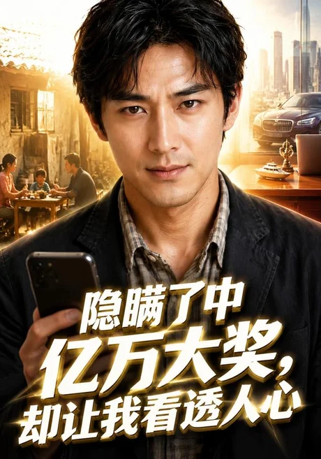 《隐瞒了中亿万大奖，却让我看透人心（44集）AI短剧（夸克网盘）》短剧封面