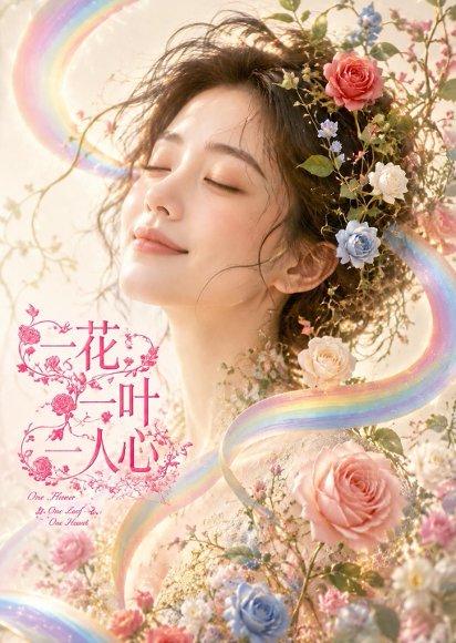 《一花一叶一人心(45集)(百度网盘)》短剧封面