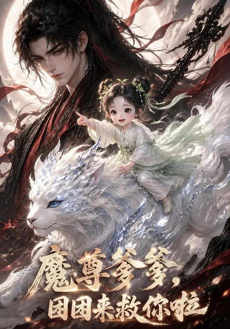 《魔尊爹爹,团团来救你啦(47集)(夸克网盘)》短剧封面