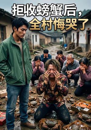 《拒收螃蟹后，全村悔哭了（41集）（夸克网盘）》短剧封面