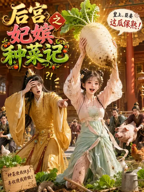 《后宫之妃嫔种菜记(57集)(夸克网盘)》短剧封面