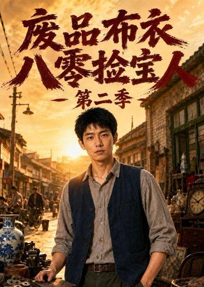 《废品布衣八零捡宝人第二季(64集)(百度网盘)》短剧封面