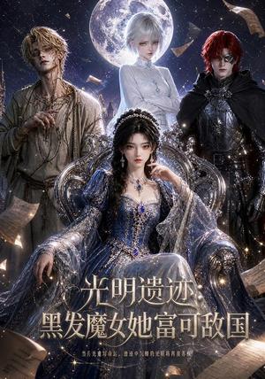 《光明遗迹:黑发魔女她富可敌国(200集)(夸克网盘)》短剧封面