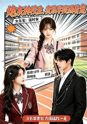 《炮灰转校生,贵族学院团着宠(65集)(夸克网盘)》短剧封面