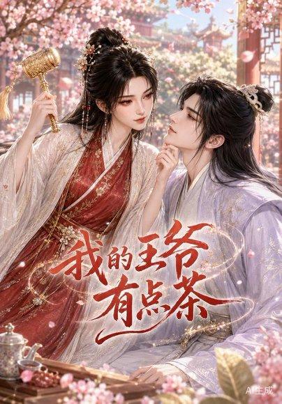 《我的王爷有点茶(45集)(百度网盘)》短剧封面