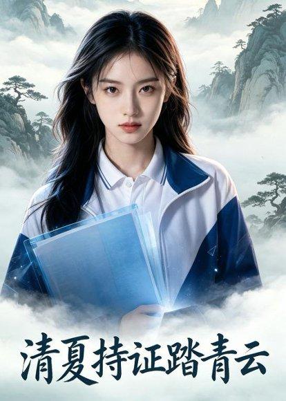 《清夏持证踏青云(49集)AI短剧(百度网盘)》短剧封面