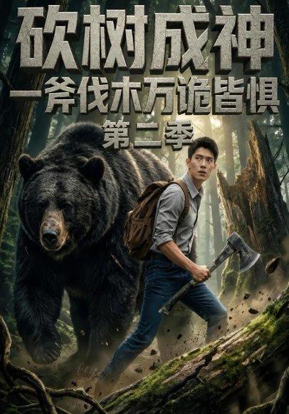 《砍树成神:一斧伐木万诡皆惧第二季(89集)(百度网盘)》短剧封面