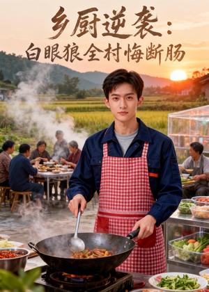 《乡厨逆袭：白眼狼全村悔断肠（50集）Ai短剧（夸克网盘）》短剧封面