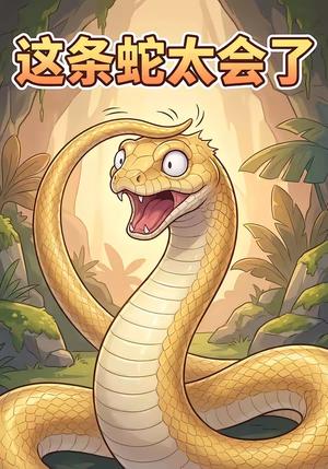 《这条蛇太会了(25集)(夸克网盘)》短剧封面