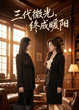 《三代微光,终成暖阳(68集)AI短剧(夸克网盘)》短剧封面