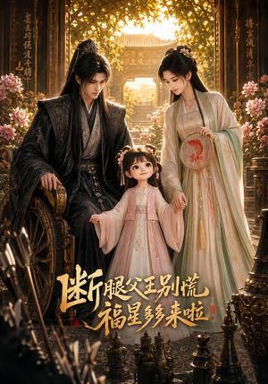 《断腿父王别慌，福星多多来啦（69集）（夸克网盘）》短剧封面