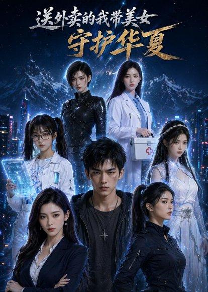 《送外卖的我带美女守护华夏（60集）（百度网盘）》短剧封面