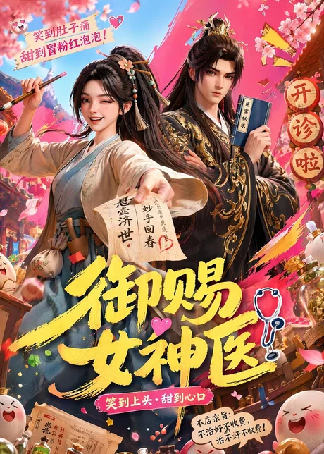 《御赐女神医(74集)(夸克网盘)》短剧封面