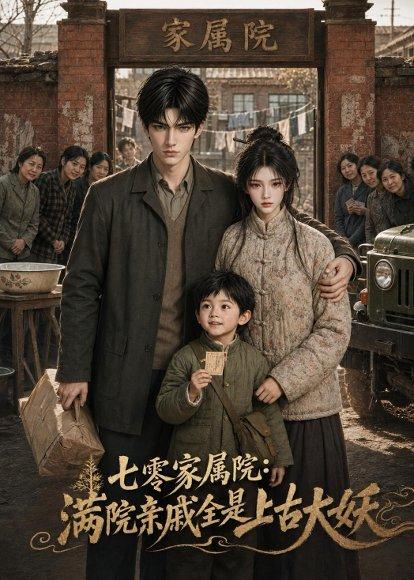 《七零家属院:满院亲戚全是上古大妖(95集)(百度网盘)》短剧封面