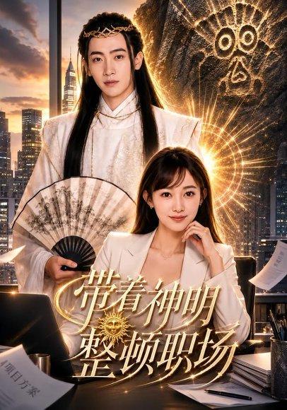 《带着神明整顿职场(90集)王凯&游小鱼(百度网盘)》短剧封面