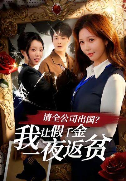 《请全公司出国?我让假千金一夜返贫(56集)鹿蓝予&杨非凡(百度网盘)》短剧封面