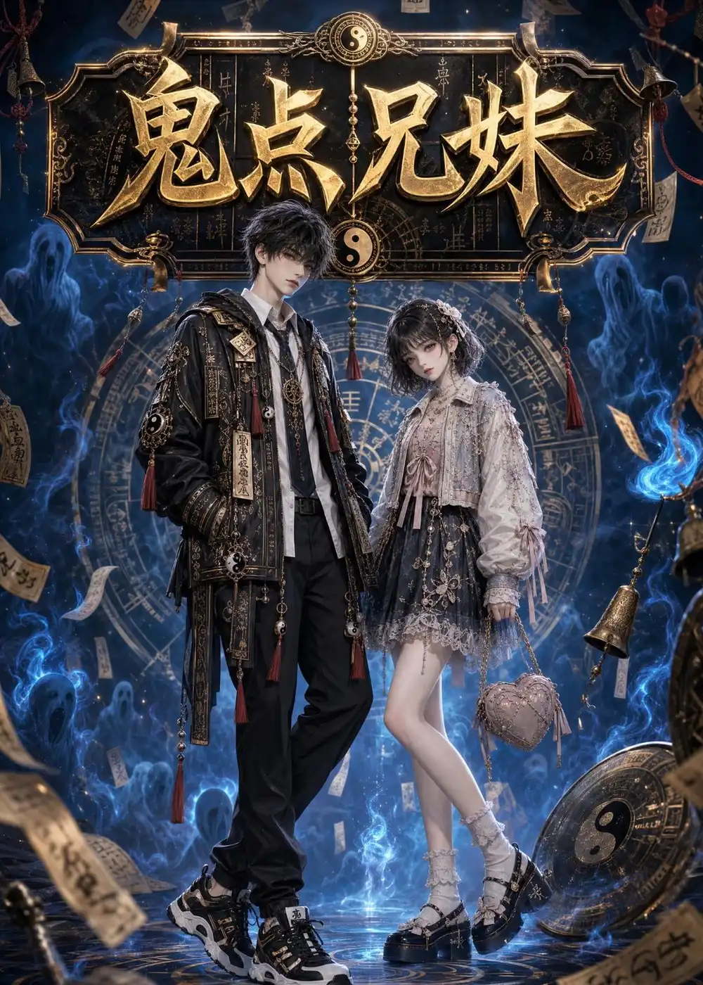 鬼点兄妹 《鬼点兄妹》短剧封面