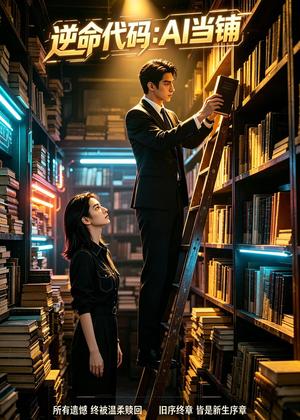 《逆命代码:AI当铺(17集)AI短剧(夸克网盘)》短剧封面