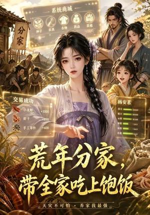 《荒年分家，带全家吃上饱饭（65集）（夸克网盘）》短剧封面
