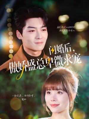 《闪婚后傲娇盛总卑微求宠（100集）方正男＆温叙（夸克网盘）》短剧封面