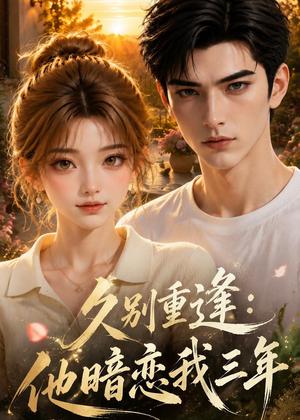 《久别重逢:他暗恋我三年(25集)(夸克网盘)》短剧封面