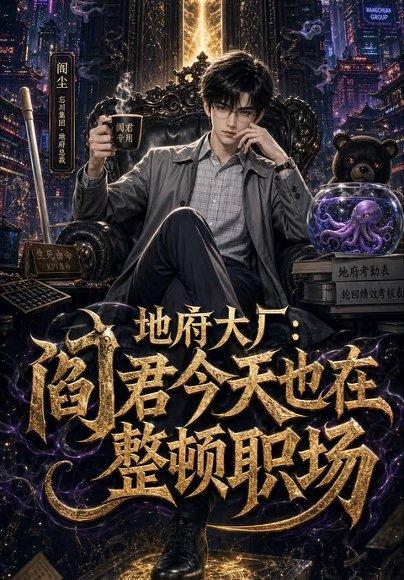 《地府大厂：郎君今天也在整顿职场（21集）（百度网盘）》短剧封面