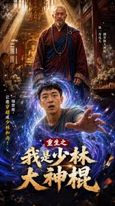 《AI擦边短剧:重生之我是少林大神棍(迅雷网盘)》短剧封面