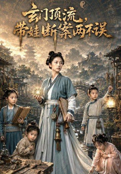 《玄门顶流,带娃断案两不误(67集)(百度网盘)》短剧封面