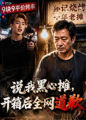 《说我黑心摊,开箱后全网道歉(43集)AI短剧(夸克网盘)》短剧封面