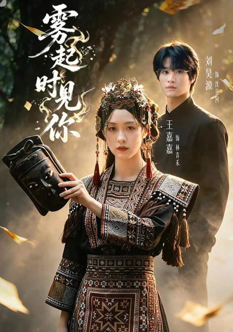 《雾起时见你(60集)刘昊源&王嘉嘉(1080P)(夸克网盘)》短剧封面