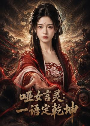 《哑女言灵:一语定乾坤(54集)AI短剧(夸克网盘)》短剧封面