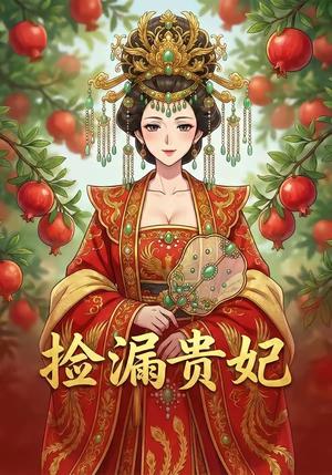《捡漏贵妃(30集)动漫(夸克网盘)》短剧封面