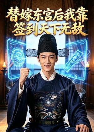《替嫁东宫后我靠签到天下无敌(60集)AI短剧(夸克网盘)》短剧封面