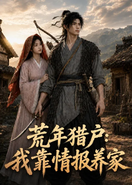 《荒年猎户:我靠情报养家(82集)AI短剧(夸克网盘)》短剧封面