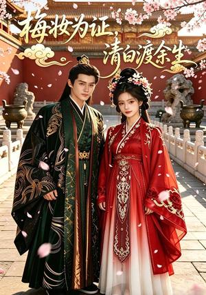 《梅妆为证,清白渡余生(47集)AI短剧(夸克网盘)》短剧封面