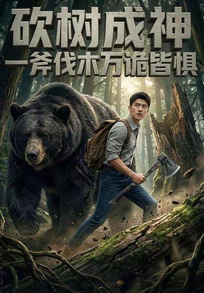 《砍树成神:一斧伐木万诡皆惧(90集)(百度网盘)》短剧封面