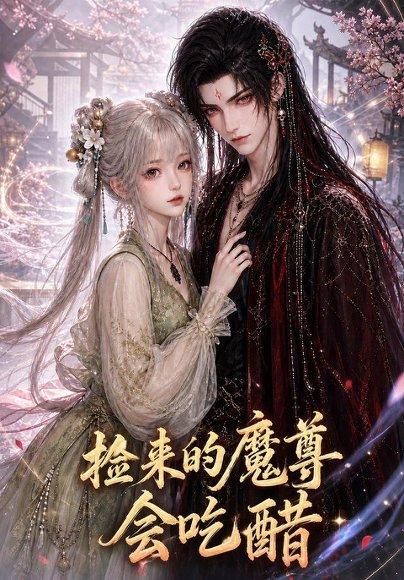 《捡来的魔尊会吃醋(38集)(百度网盘)》短剧封面