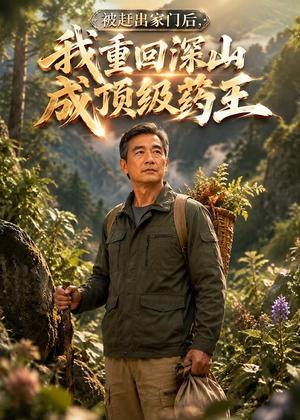 《被赶出家门后,我重回深山成顶级药王(49集)AI短剧(夸克网盘)》短剧封面