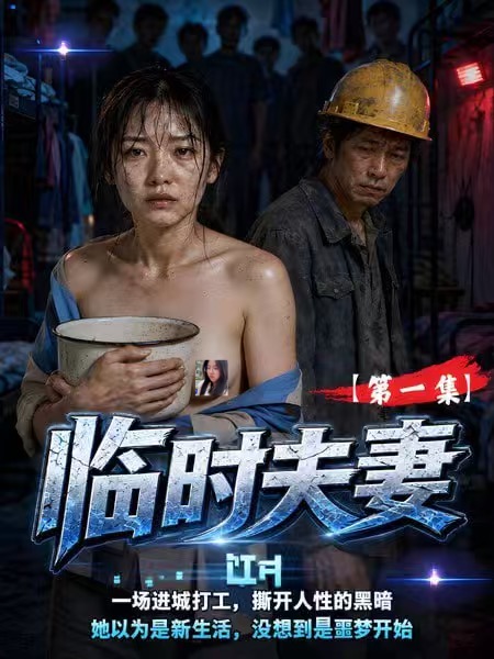 AI擦边短剧:临时夫妻 《AI擦边短剧:临时夫妻》短剧封面