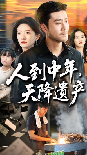 《人到中年天降遗产（68集）张苒&田不凡（夸克网盘）》短剧封面