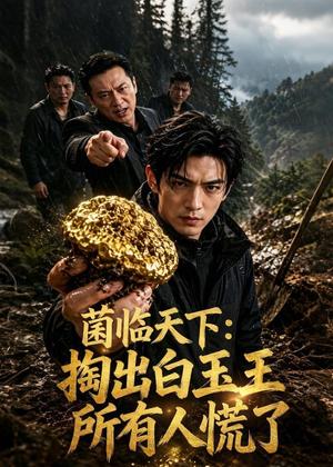 《菌临天下:掏出白玉王所有人慌了(46集)(夸克网盘)》短剧封面